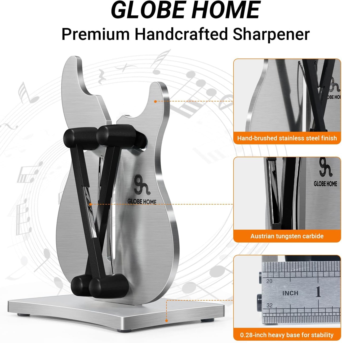 GLOBEHOME Professional Knife Sharpener