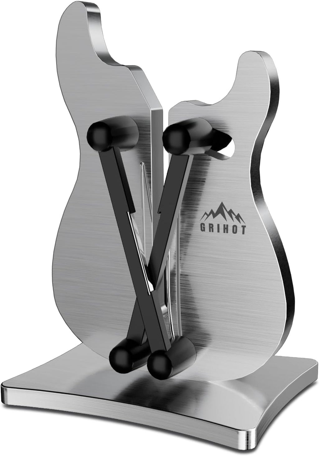 VN3 Professional Knife Sharpener | 3-Step Streamlined Sailboat Design for Effortless Sharpening - The Ultimate Tool for Precise 11 to 21 Degree Angles (Upgraded Stainless Steel)