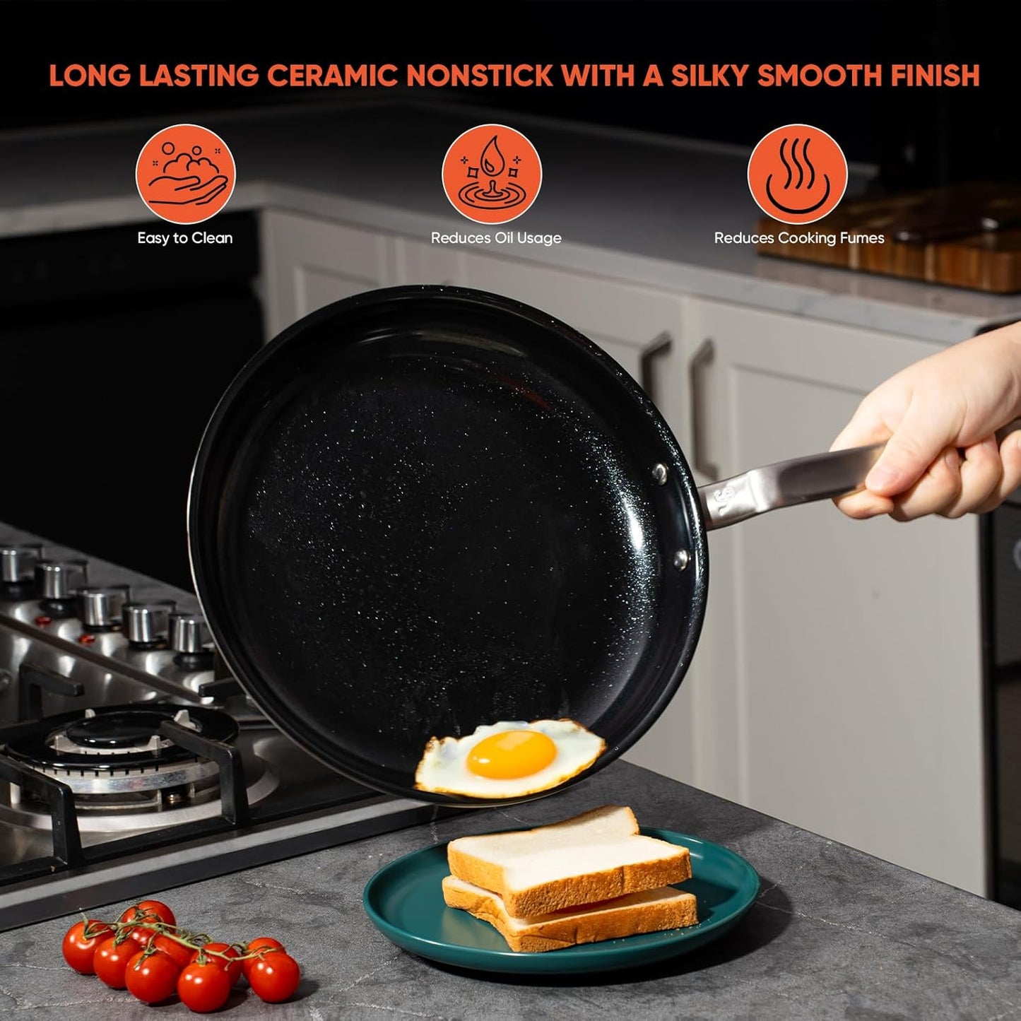Ceramic Non Stick Frying Pan