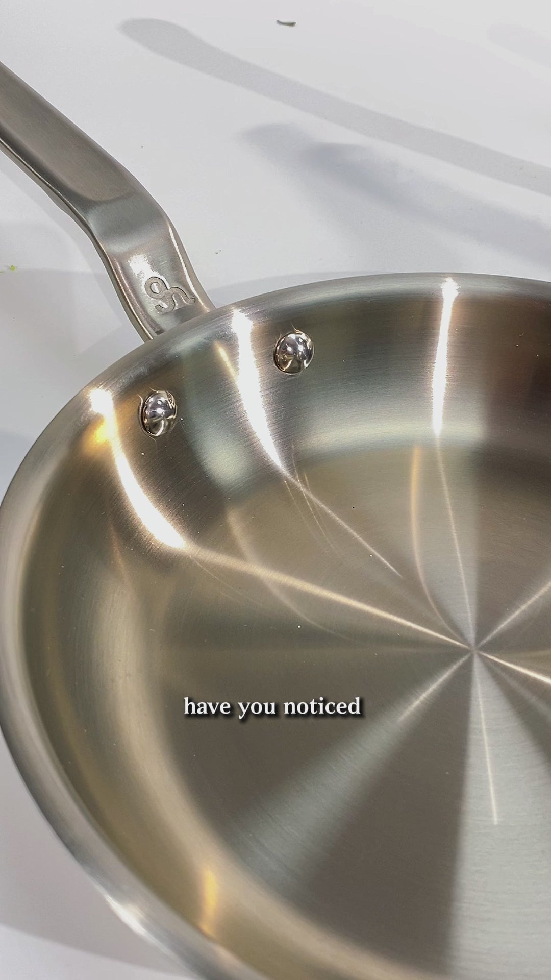 Stainless Steel Frying Pan